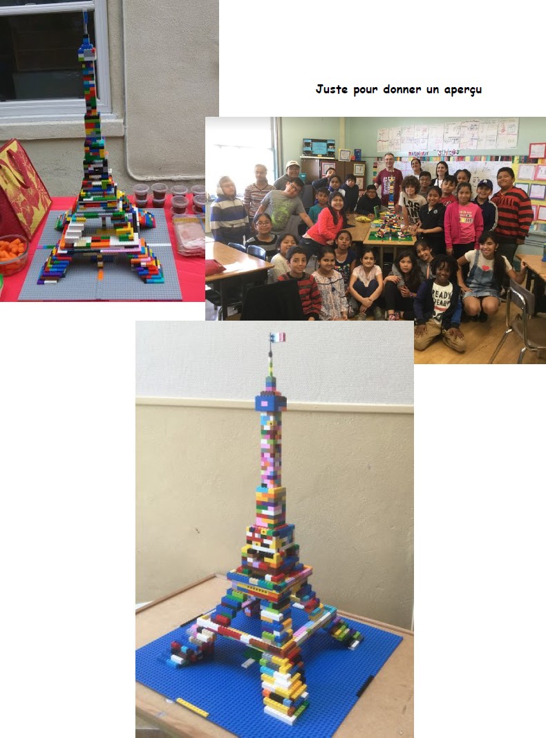 Construire une tour Eiffel en Lego - M@ths en-vie