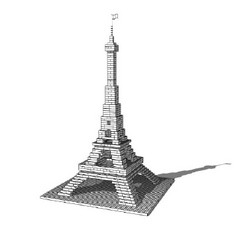 Construire une tour Eiffel en Lego - M@ths en-vie